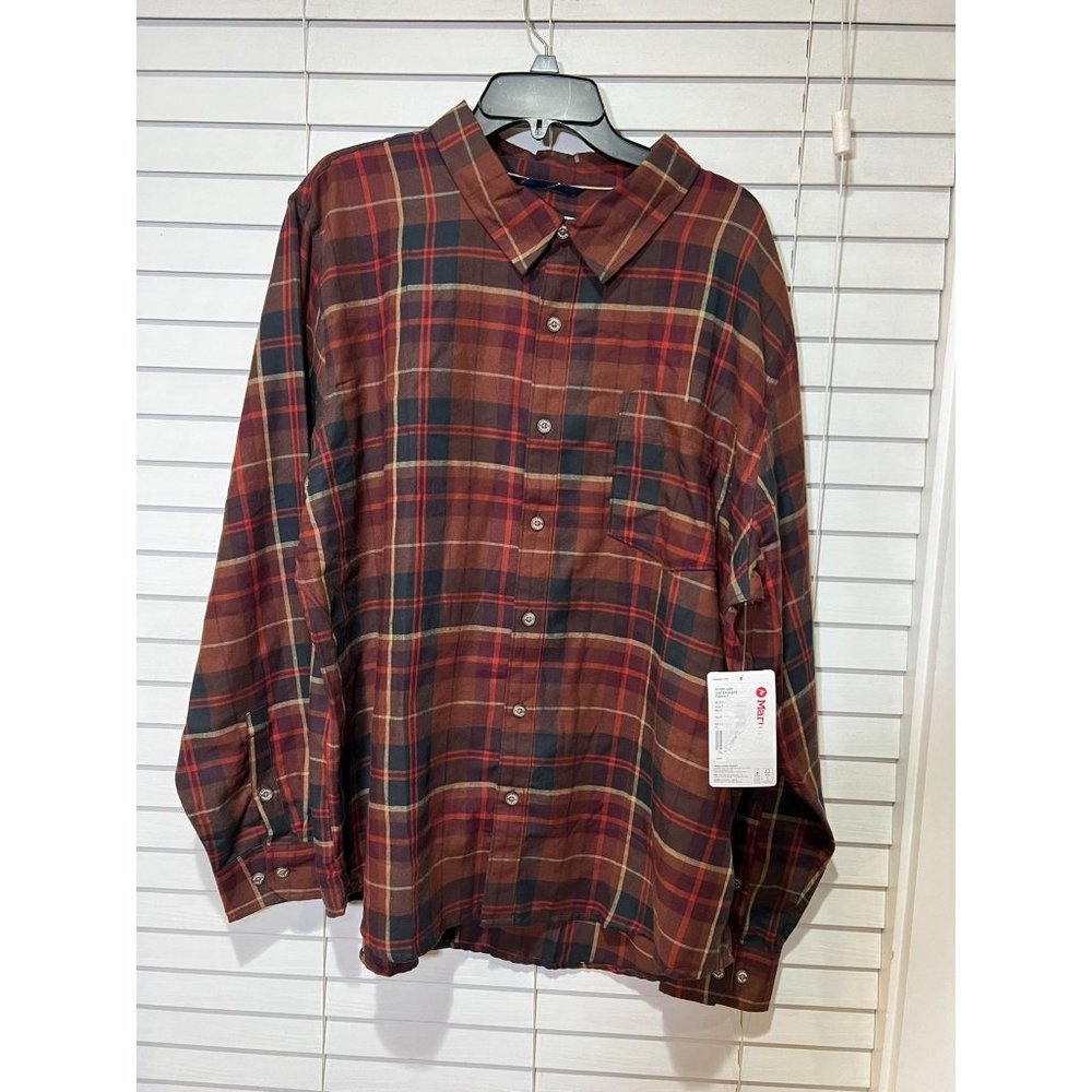 Marmot Anderson Flannel Long Sleeve Button Up‎ - NWT - Size XXL